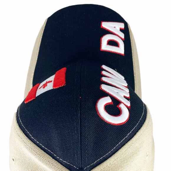 Brand New Embroidered Canadian Baseball Hat/Cap,Adjustable Sports Hat(1033 Black - Picture 6 of 8
